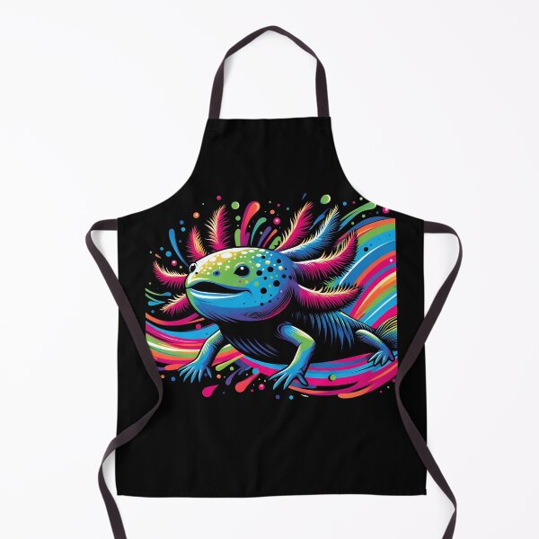 Item preview, Axolotl Pop Art Axolotl Paint Splashes Cute Axolotl Colorful designed and sold by MTRBSK11.
