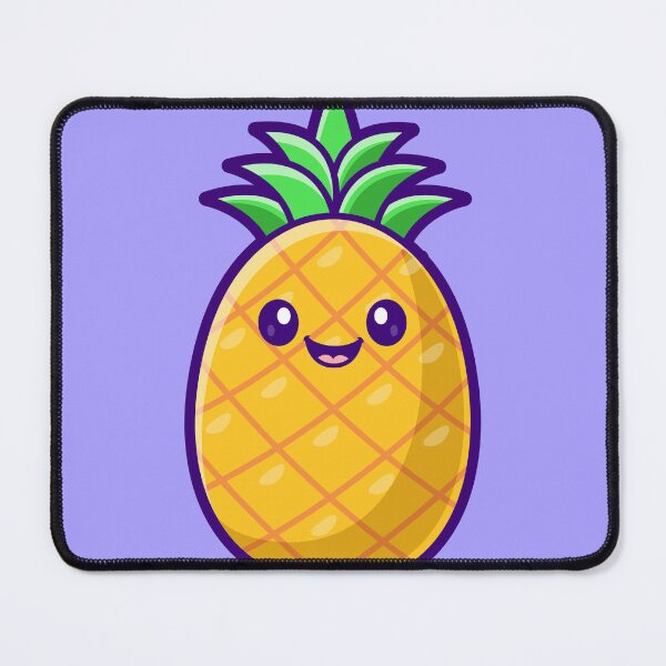 Item preview, Cute Pineapple Fruit Cartoon Vector Icon Illustration designed and sold by hjian8219.