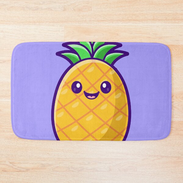 Item preview, Cute Pineapple Fruit Cartoon Vector Icon Illustration designed and sold by hjian8219.