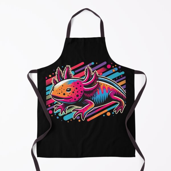 Item preview, Axolotl Pop Art Cute Axolotl Colorful Paint Splashes designed and sold by MTRBSK11.