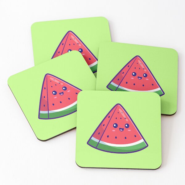Item preview, Cute Watermelon Fruit Cartoon Vector Icon Illustration designed and sold by hjian8219.