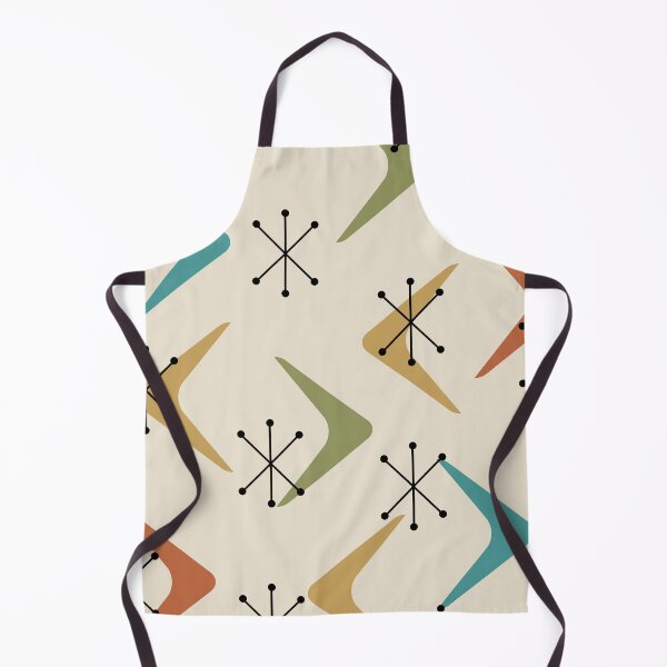 Item preview, Mid Century Boomerangs Starbursts Multicolored 1 designed and sold by thepixelgarden.