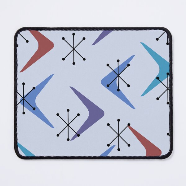 Item preview, Mid Century Boomerangs Starbursts Multicolored 2 designed and sold by thepixelgarden.