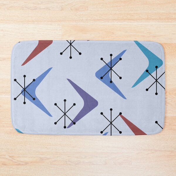 Item preview, Mid Century Boomerangs Starbursts Multicolored 2 designed and sold by thepixelgarden.