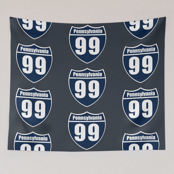 Item preview, Pennsylvania Interstate Sign 99 designed and sold by Lartheviking.