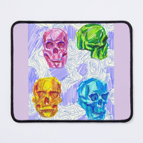 Item preview, Colorful Skulls designed and sold by Harold-Inks.