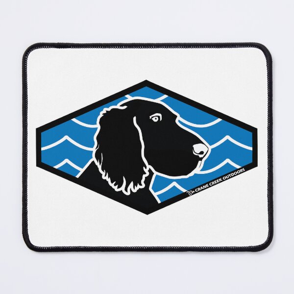 Item preview, Spaniel or Setter Profile, Waves Background designed and sold by CraneCreek.