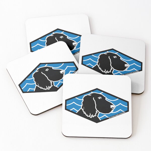 Item preview, Spaniel or Setter Profile, Waves Background designed and sold by CraneCreek.