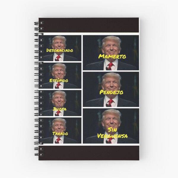 Item preview, Describing Trump in Spanish designed and sold by michael6076.