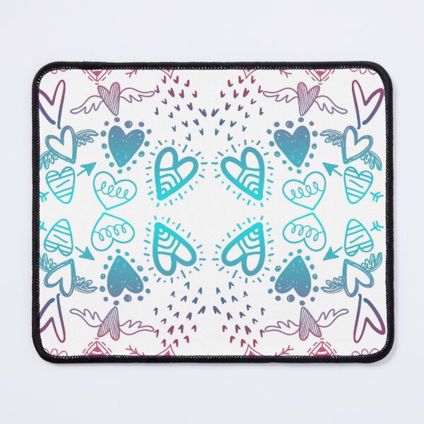 Item preview, Colorful Hearts Seamless Pattern designed and sold by adlkh.