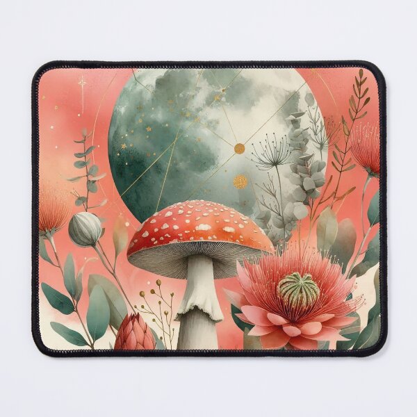Item preview, Lunar Bloom Amanita designed and sold by Vivien la Muse.