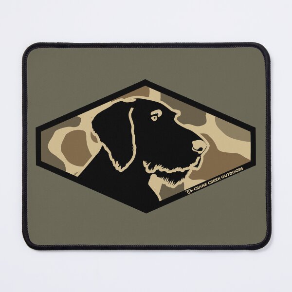 Item preview, Wirehair Profile, Old School Camo Background designed and sold by CraneCreek.