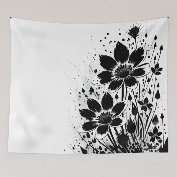 Item preview, Ink-splashed Bloom designed and sold by LyssasMindArt.