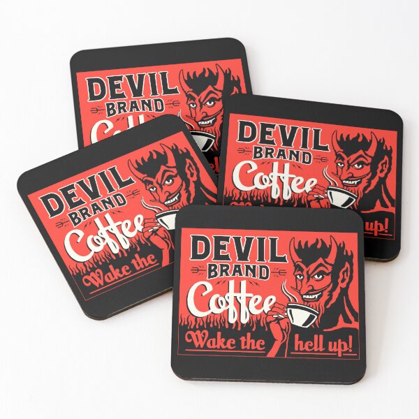 Item preview, Devil Brand Coffee designed and sold by wallacegarrison.