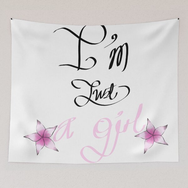 Item preview, I'm Just A Girl designed and sold by me-is-liyah.