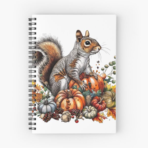 Item preview, Fall Pumpkins Squirrel designed and sold by DigitalToast.