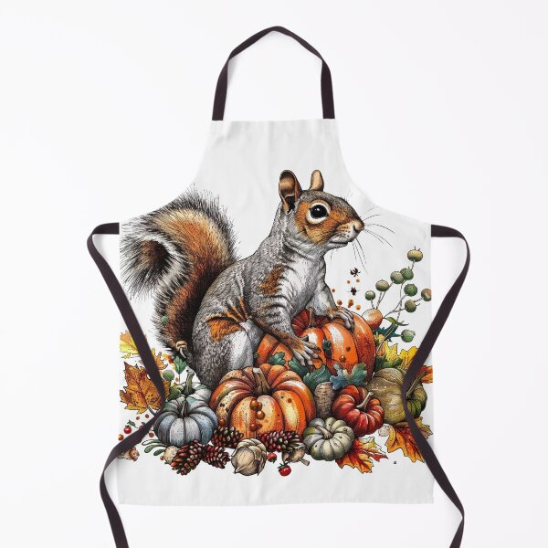 Item preview, Fall Pumpkins Squirrel designed and sold by DigitalToast.