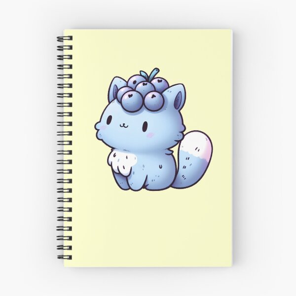 Item preview, Blueberry cat designed and sold by Anna Halasek.