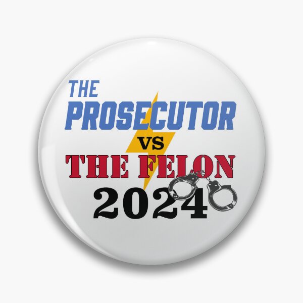 Item preview, El fiscal contra el delincuente 2024 designed and sold by Leftique.