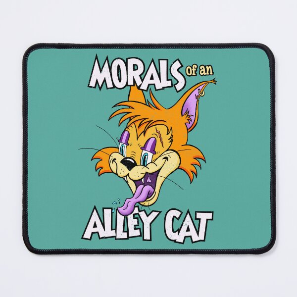 Item preview, Morals of an Alley Cat - Retro Style Poster designed and sold by monkeysoup.