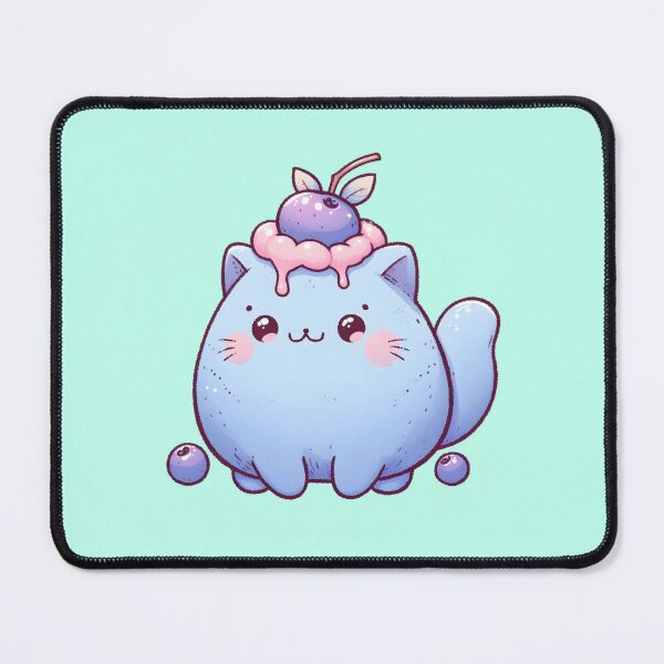 Item preview, Blueberry cat designed and sold by Anna Halasek.