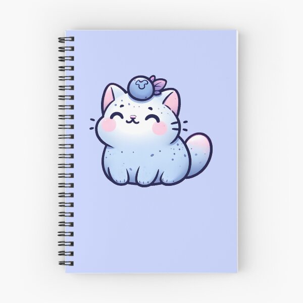 Item preview, Blueberry cat designed and sold by Anna Halasek.