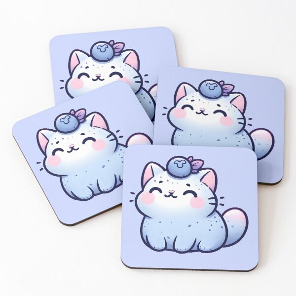 Item preview, Blueberry cat designed and sold by Anna Halasek.