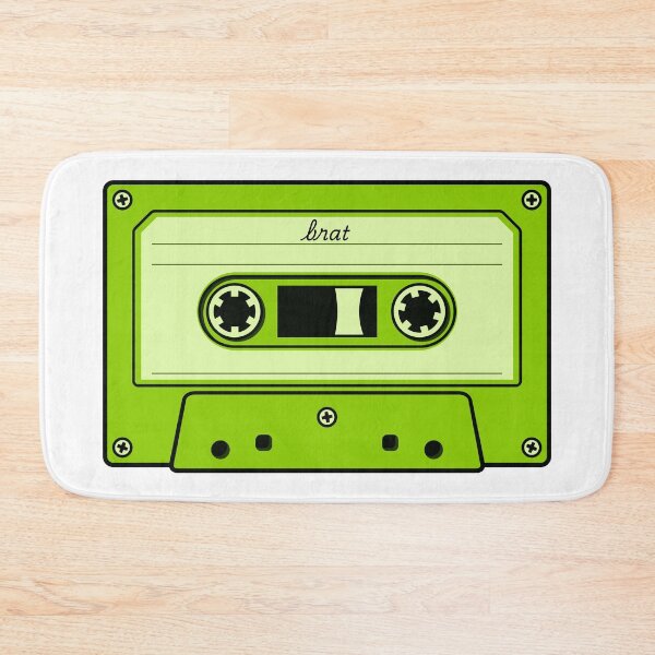 Item preview, brat cassette designed and sold by thatSunshineGrl.