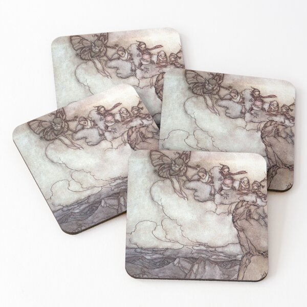 Item preview, These Fairy Mountains - Arthur Rackham designed and sold by forgottenbeauty.