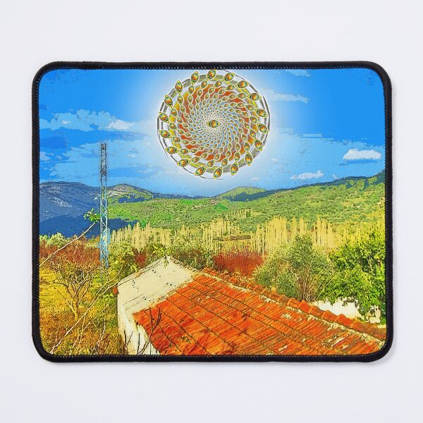 Item preview, TurkishHillsSkEyeView designed and sold by Klaus Bremner (Autotelic Art).