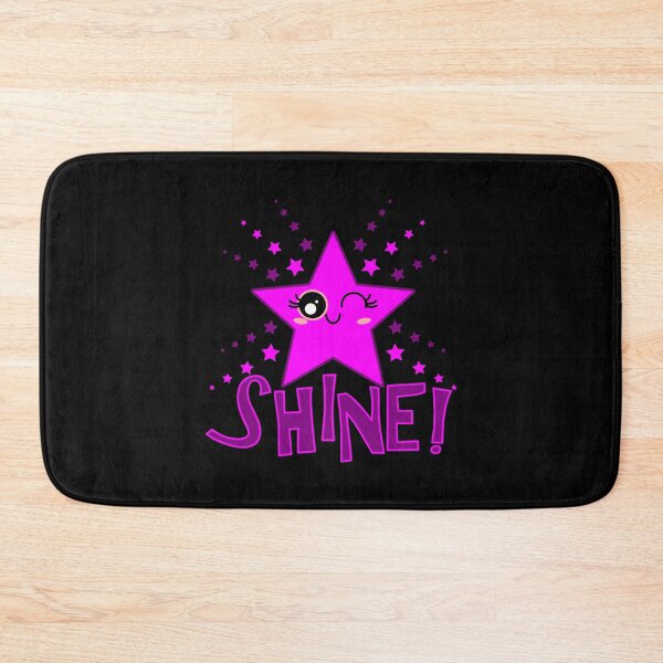 Item preview, Cute Smiling Pink Twinkle Star Shining English Shine! designed and sold by HoppRock.