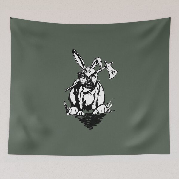 Item preview, Warrior Bunny designed and sold by TheHaloEquation.