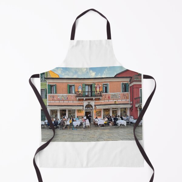 Item preview, Dining Out at Burano - Venice Italy designed and sold by TonyCrehan.