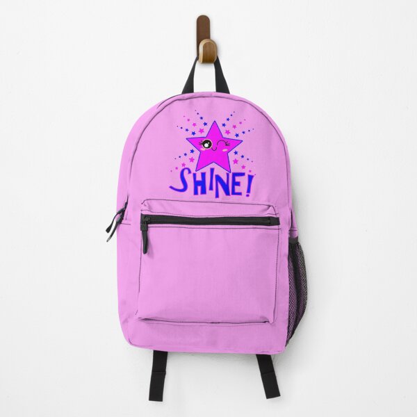 Item preview, Cute Smiling Pink and Blue Twinkle Star Shining English Shine! designed and sold by HoppRock.