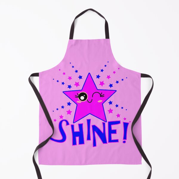 Item preview, Cute Smiling Pink and Blue Twinkle Star Shining English Shine! designed and sold by HoppRock.