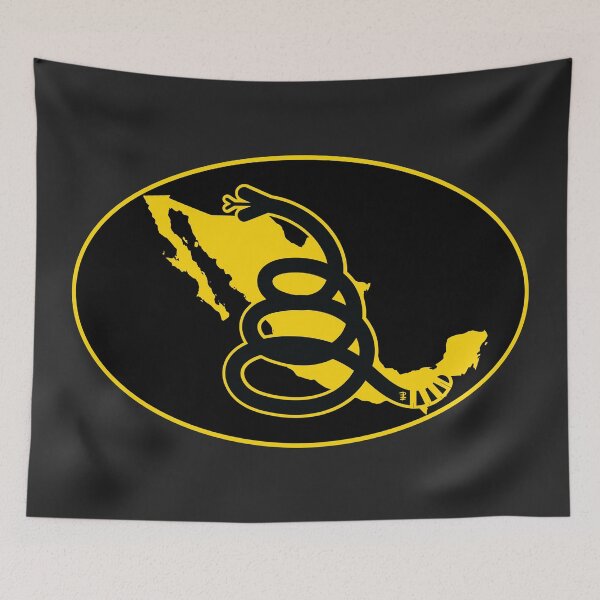 Item preview, MEXICO- Freedom Is The Superpower - Modern Gadsden Snake Flag - Dont Tread On Me design designed and sold by pelagio.