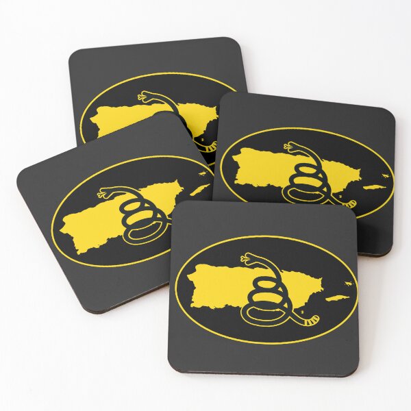 Item preview, PUERTO RICO - Freedom Is The Superpower - Modern Gadsden Snake Flag - Dont Tread On Me design designed and sold by pelagio.
