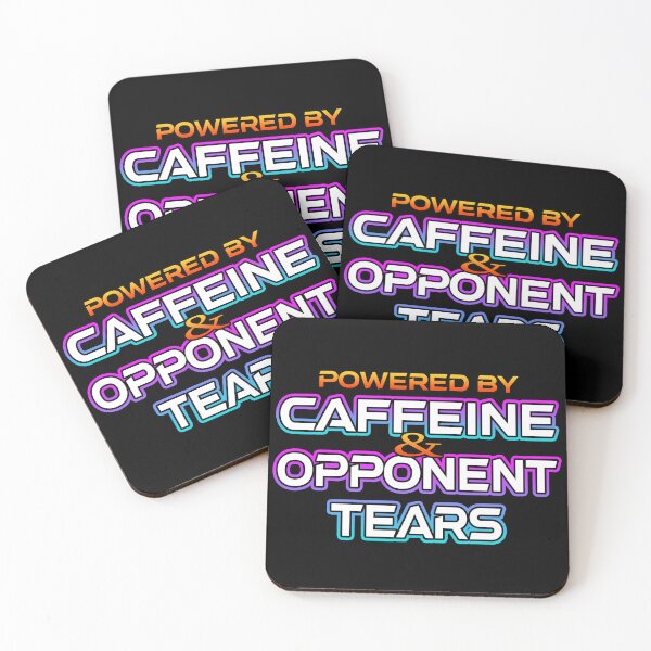 Item preview, Powered By Caffiene and Opponent Tears designed and sold by Shawnsonartshop.