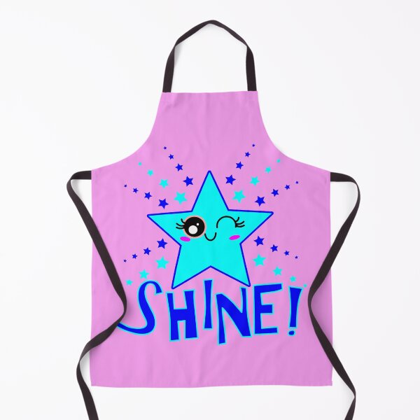 Item preview, Cute Smiling Blue Twinkle Star Shining English Shine! designed and sold by HoppRock.