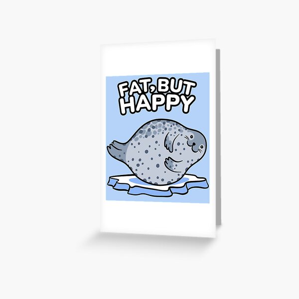 Item preview, FAT, BUT HAPPY designed and sold by Omar-Ero.