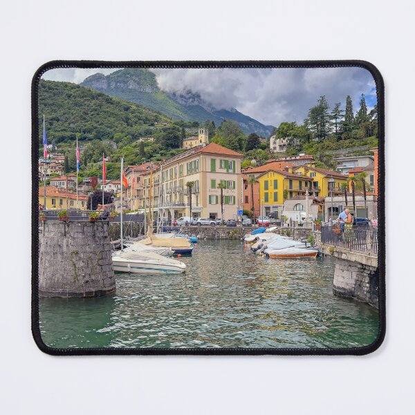 Item preview, Boat Harbour at Menaggio - Lake Como - Italy designed and sold by TonyCrehan.
