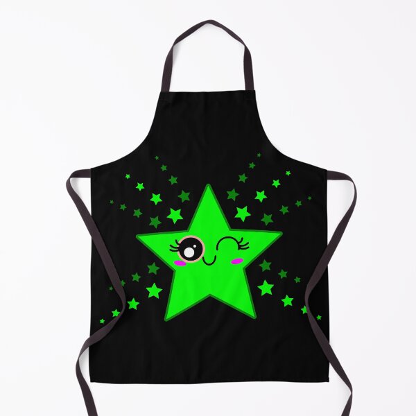 Item preview, Cute Smiling Green Twinkle Star Shining designed and sold by HoppRock.