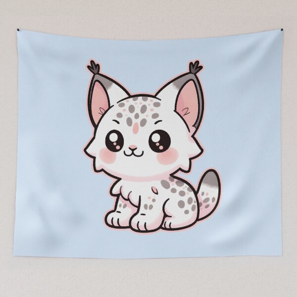 Item preview, Cute Lynx. #LynxLoverGift #LynxMom #LynxDad #LynxLover #LynxOwner #Lynx designed and sold by Anna Halasek.