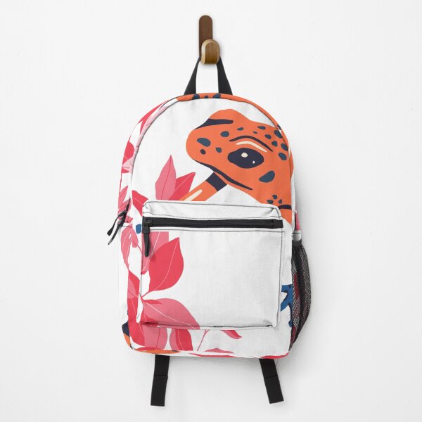 Item preview, Tropical Frog in Jungle (Orange) designed and sold by QualityPostings.