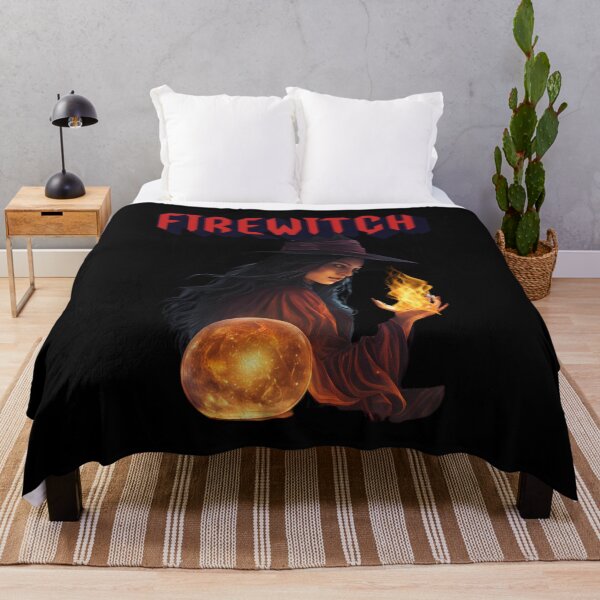 Item preview, Firewitch - Goth Halloween Design designed and sold by signshirtz.