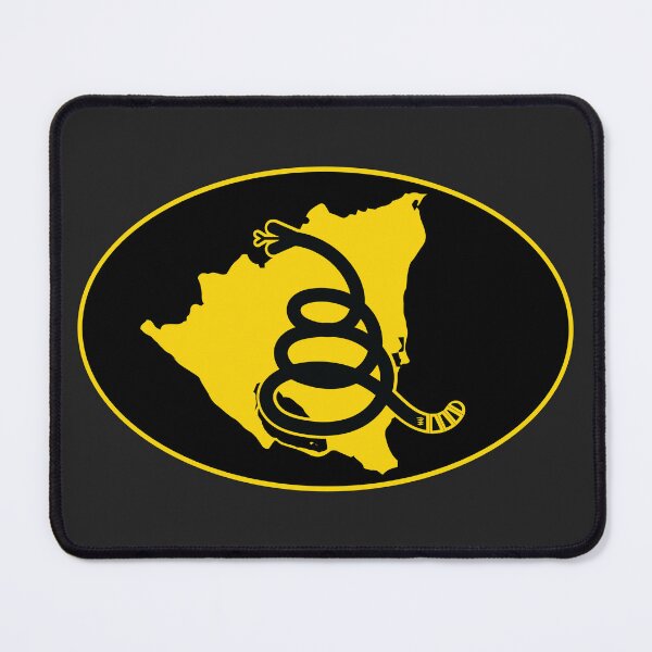Item preview, NICARAGUA - Freedom Is The Superpower - Modern Gadsden Snake Flag - Dont Tread On Me design designed and sold by pelagio.