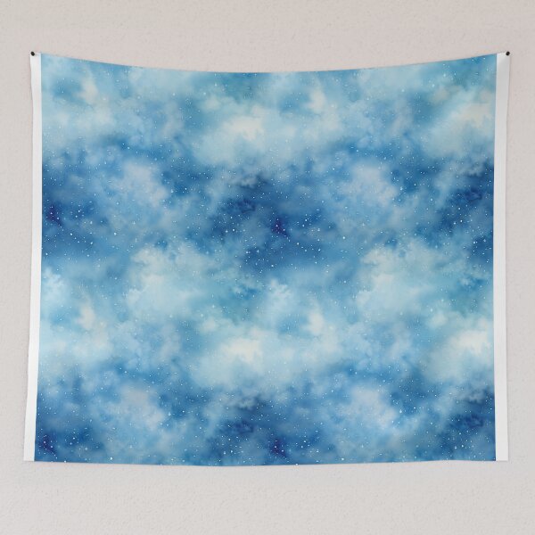 Item preview, Watercolor Starry Star Soft Painting Patterns designed and sold by Mandie Kuo.