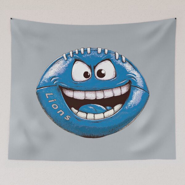 Item preview, Funny Detroit Lions Football  designed and sold by MaryFiore.