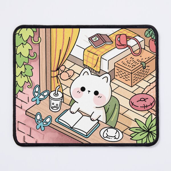 Item preview, Kawaii Cozy cat, Kawaii Aesthetic kitten designed and sold by millistudio.