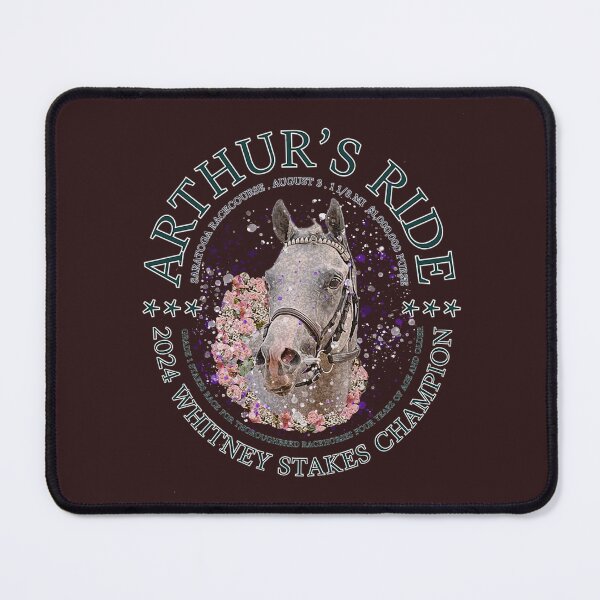 Item preview, 2024 Whitney Stakes Champion - Authur's Ride horse racing design designed and sold by Ginny Luttrell.
